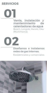 Tecnogas del café - Calentadores de agua, Redes de gas, Mantenimiento de gasodomésticos, Técnicos certificados